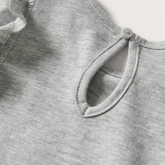 MANGO long sleeved top with ruffle details - Picture 3 of 3